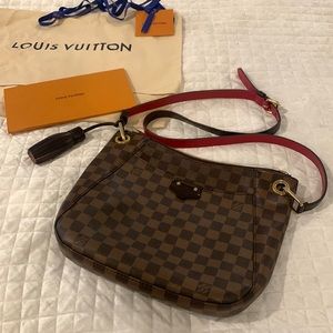 Authentic LV South Bank Besace Damier Crossbody